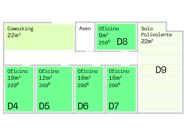 oficinas cartagena planta inferior 2026