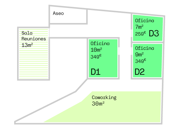 oficinas cartagena planta superior 2026